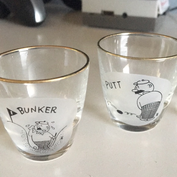 Liquor carafe with sipper cups, 1920s style - Picture 2 of 4